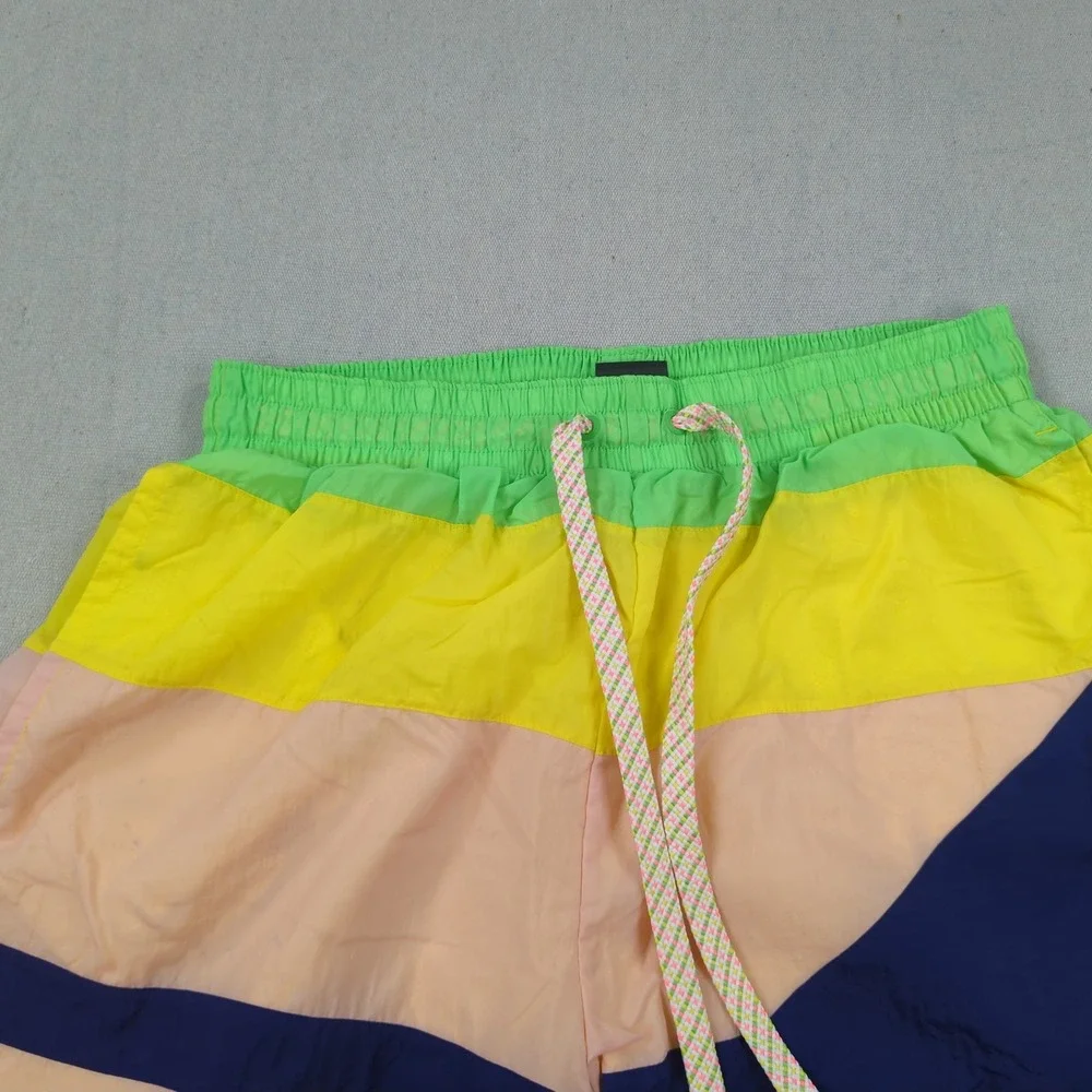 Nike Swim Shorts Mens Large Multicolor Flight Casual Summer